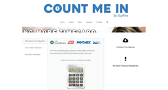 Desktop Screenshot of countmeinllc.com